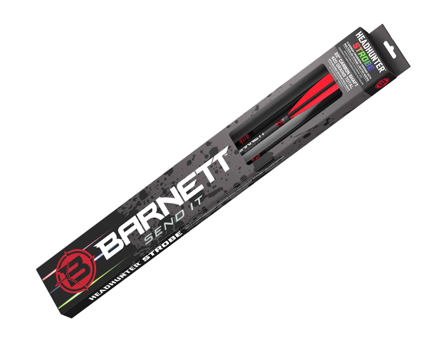 Barnett Headhunter™ 22" Lighted Strobe Arrows - 3 Pack Hunting Crossbow Arrows