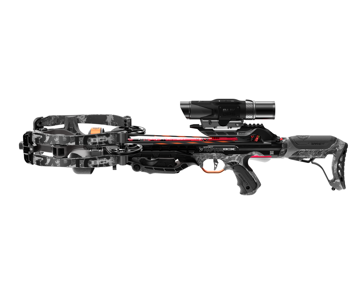 Barnett Hyper Raptor™ BCX - BUKOPS X-Factor Crossbow Package With Rangefinding Scope