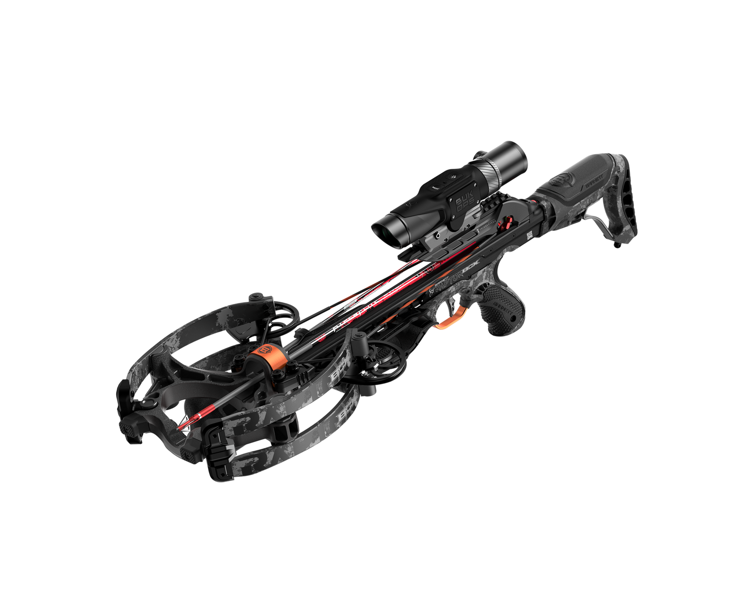 Barnett Hyper Raptor™ BCX - BUKOPS X-Factor Crossbow Package With Rangefinding Scope