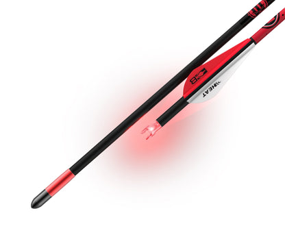 Barnett Headhunter™ 20" Lighted Strobe Arrows - 3 Pack Hunting Crossbow Arrows 