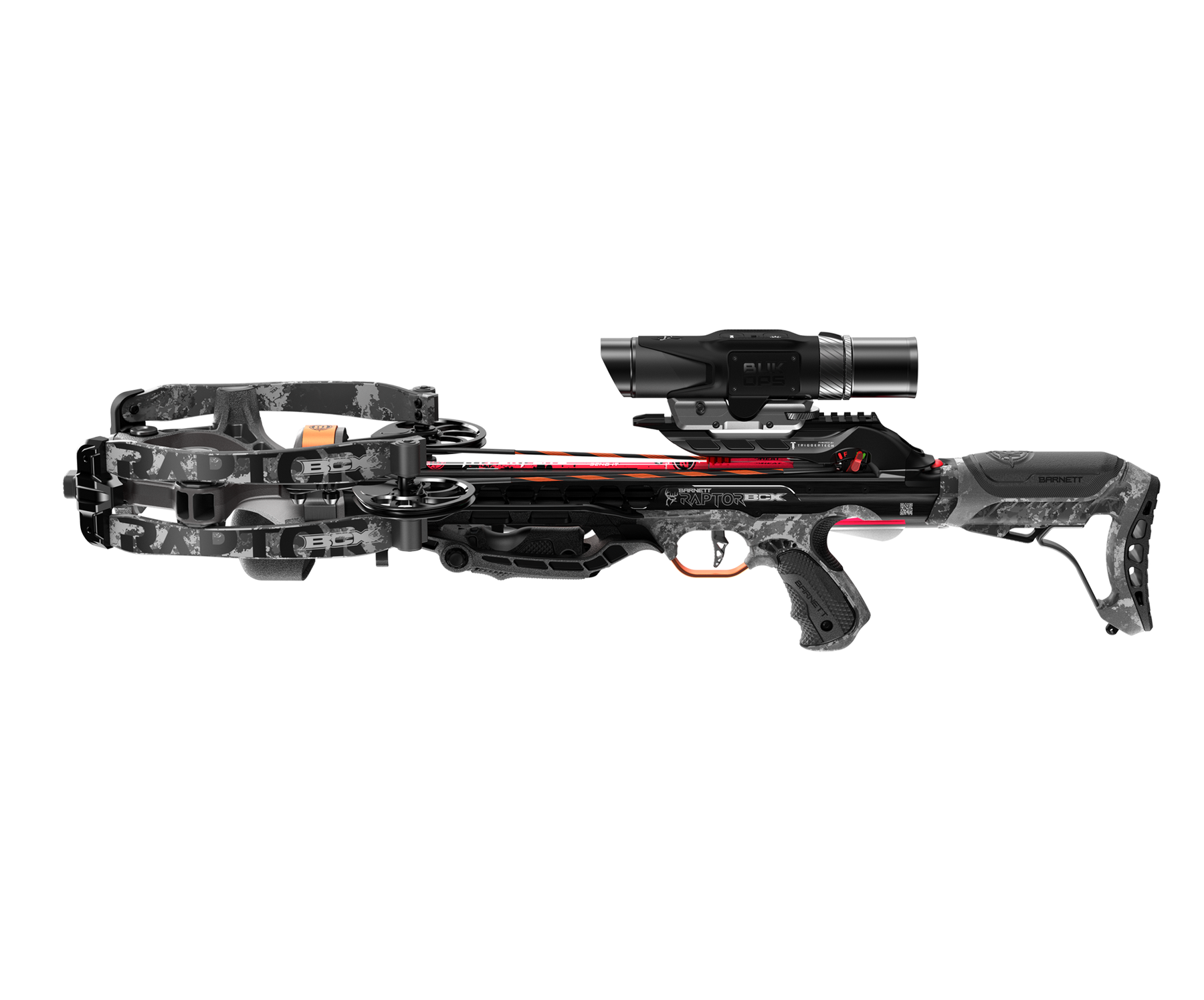 Barnett Hyper Raptor™ BCX - BUKOPS X-Factor Crossbow Package With Rangefinding Scope
